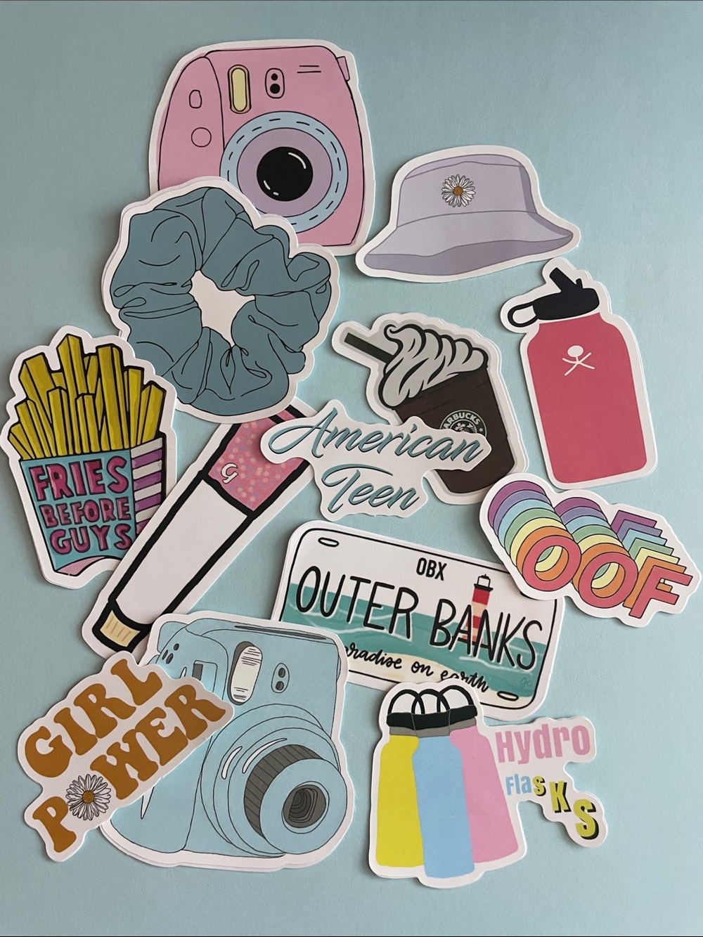 American Teen Sticker Pack